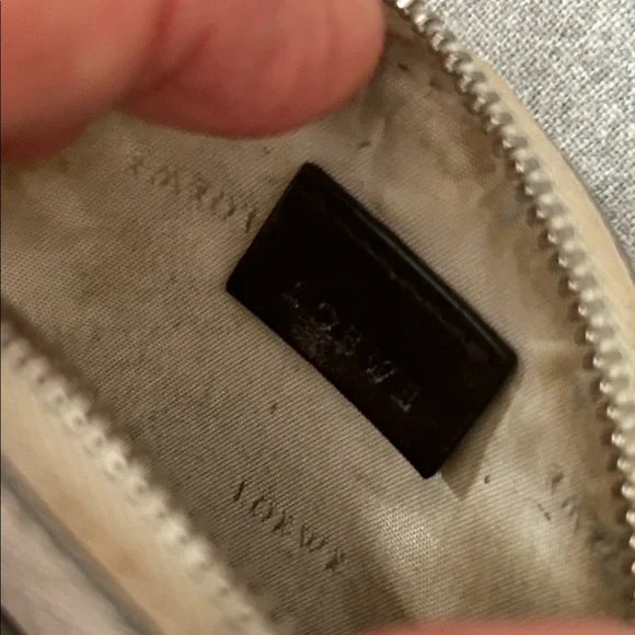 Loewe look Cream and Brown Mini Bag - Picture 3 of 10